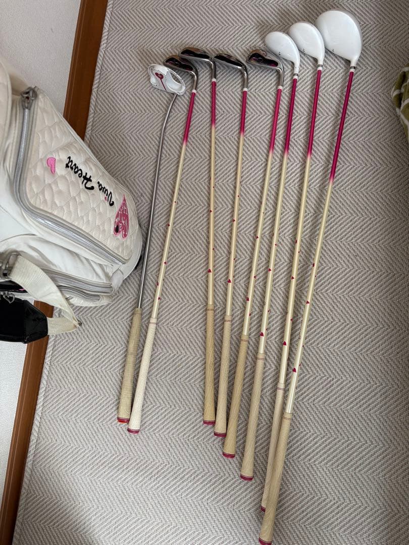 VIVA HEART ゴルフバッグ ホワイト