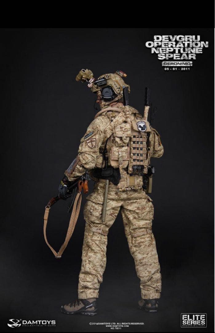DAMTOYS 1/6　DEVGRU ネプチューン・スピア作戦 ジェロニモ