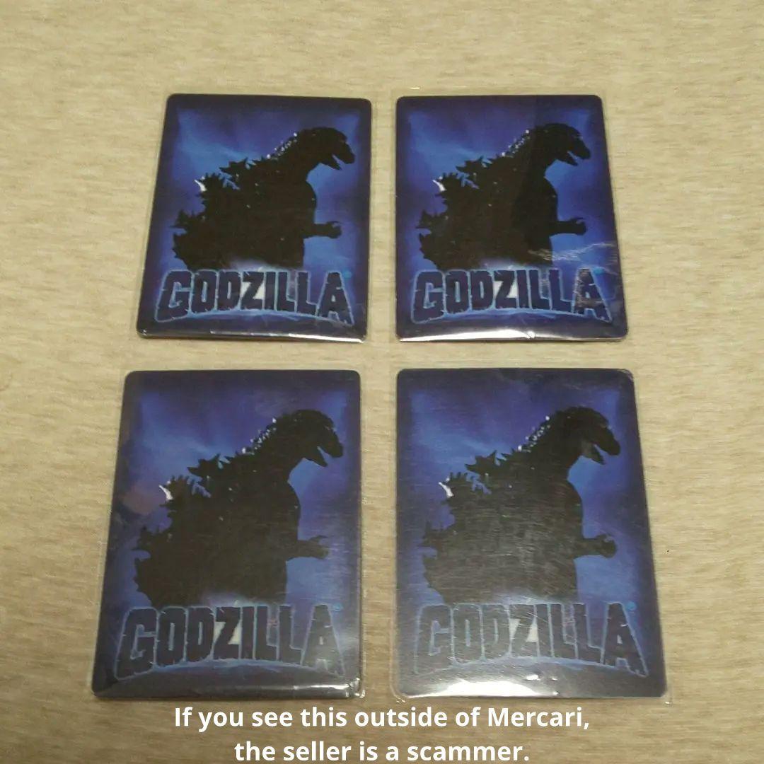 ゴジラ やのまん 怪獣大戦 プロモーションカード4枚 レア