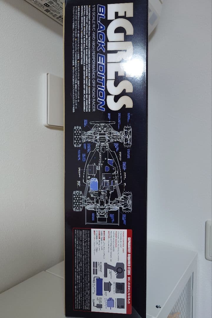 【未組立】タミヤ 1/10 イグレス ブラックエディション EGRESS