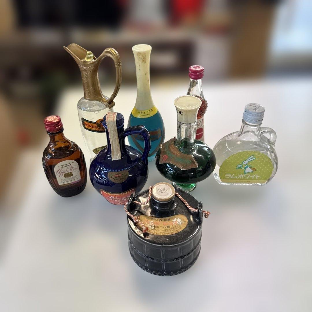 【E207】古酒　梅酒　MONDE ラムホワイト　サントリー　赤玉　リキュール