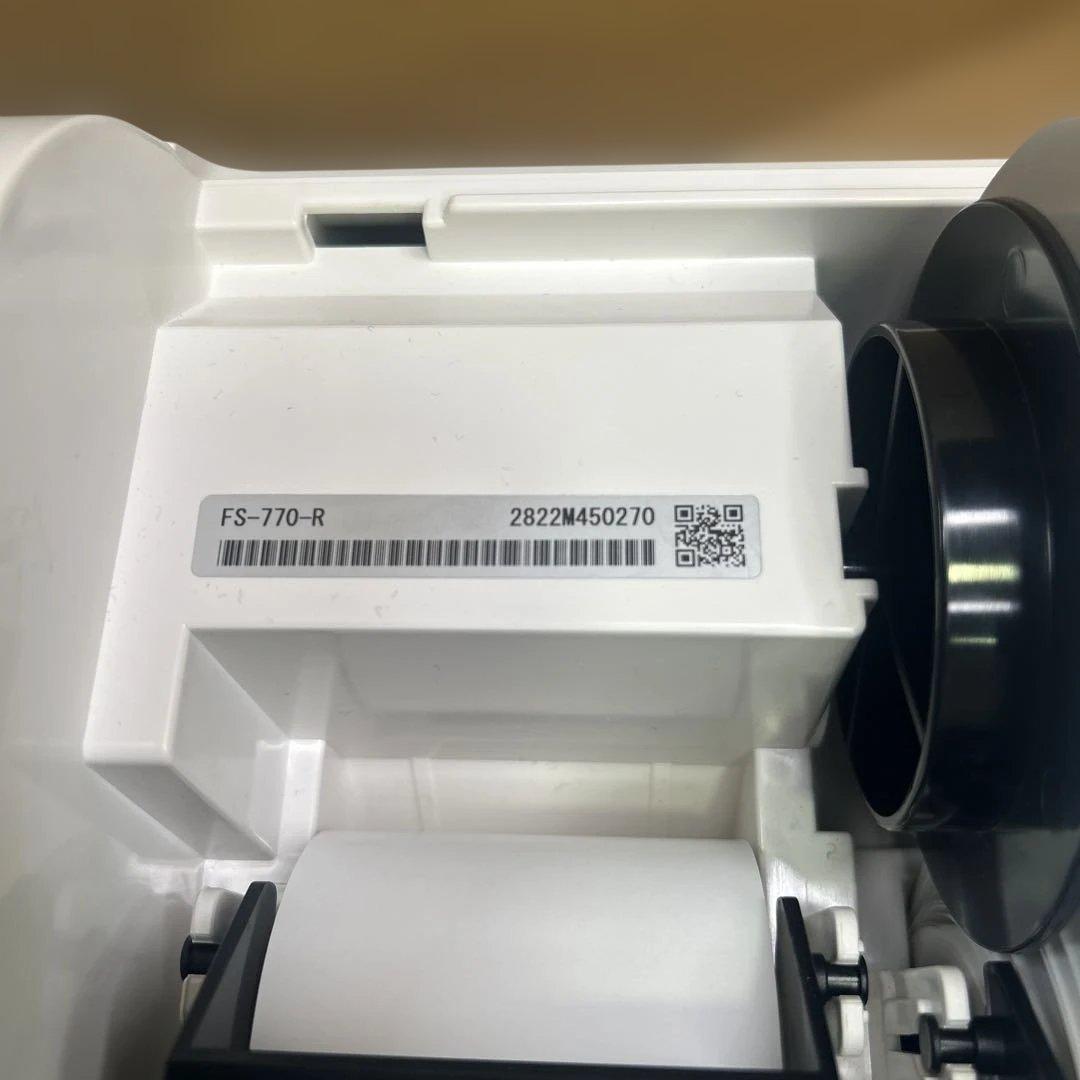 6524 2021年製 テック 飲食店向け レジスター FS-770 ホワイト