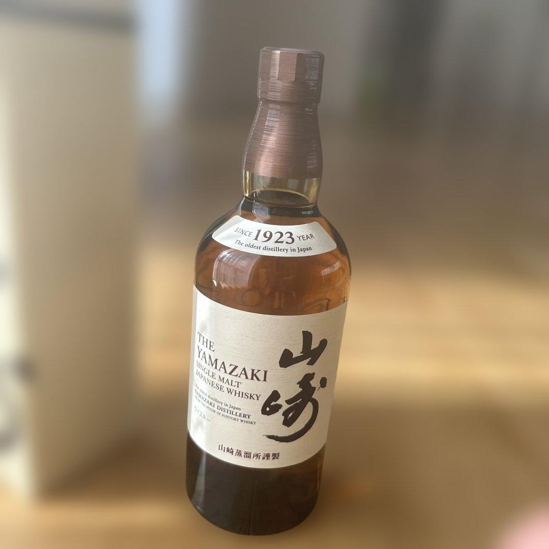 未開封⭐︎12月末店頭購入　山崎シングルモルトウイスキー 700ml