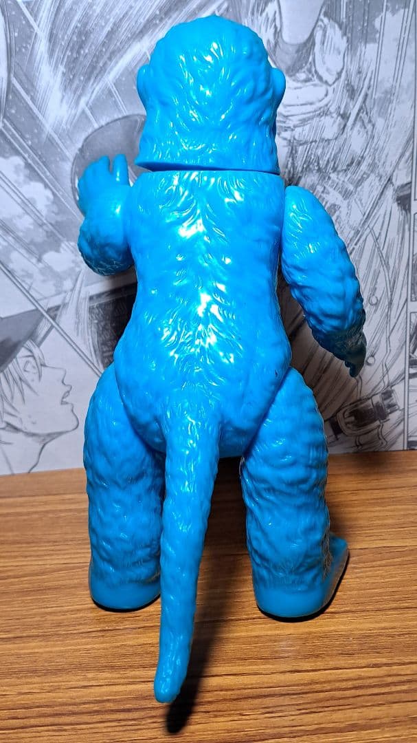 ゴロー　ブルマァク　青色成型　未塗装　ソフビ　復刻