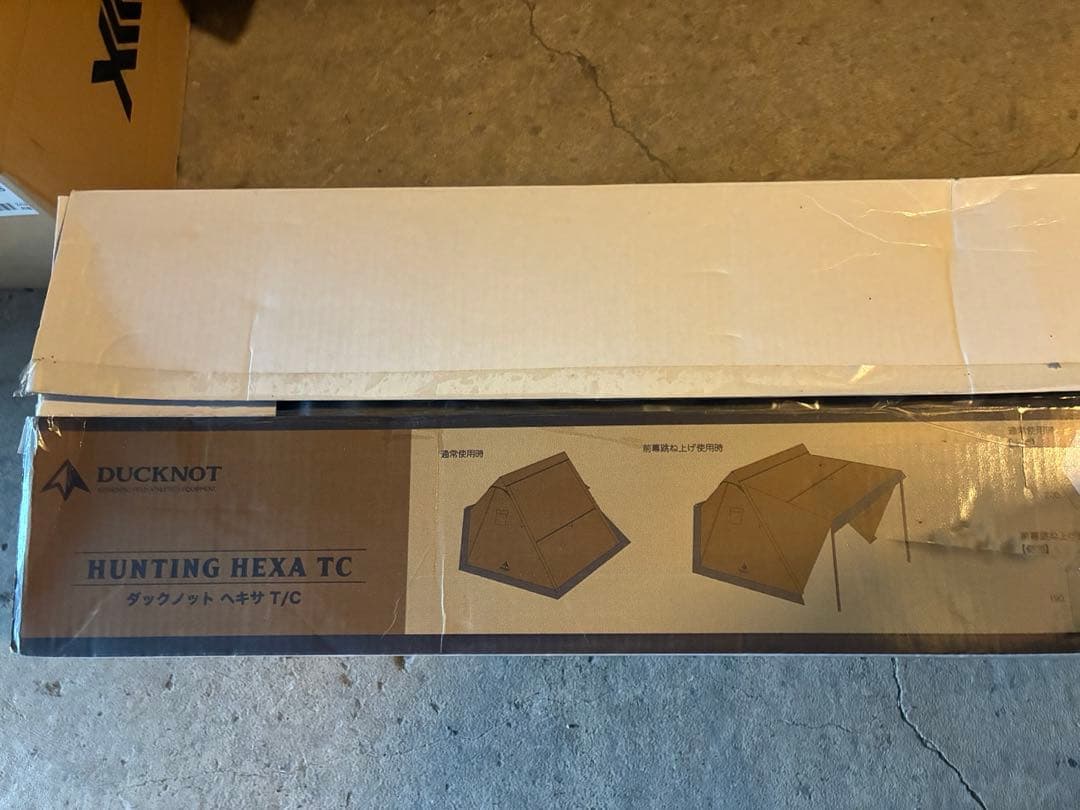 緊急値下DUCKNOT ダックノット ハンティングヘキサT/C コヨーテ 未使用