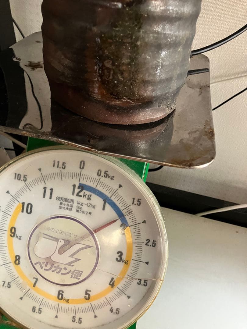 沖縄　琉球焼の名工【故】宮城勝臣作　壺　花器　やちむん　ヤチムン　（壺屋焼　希少