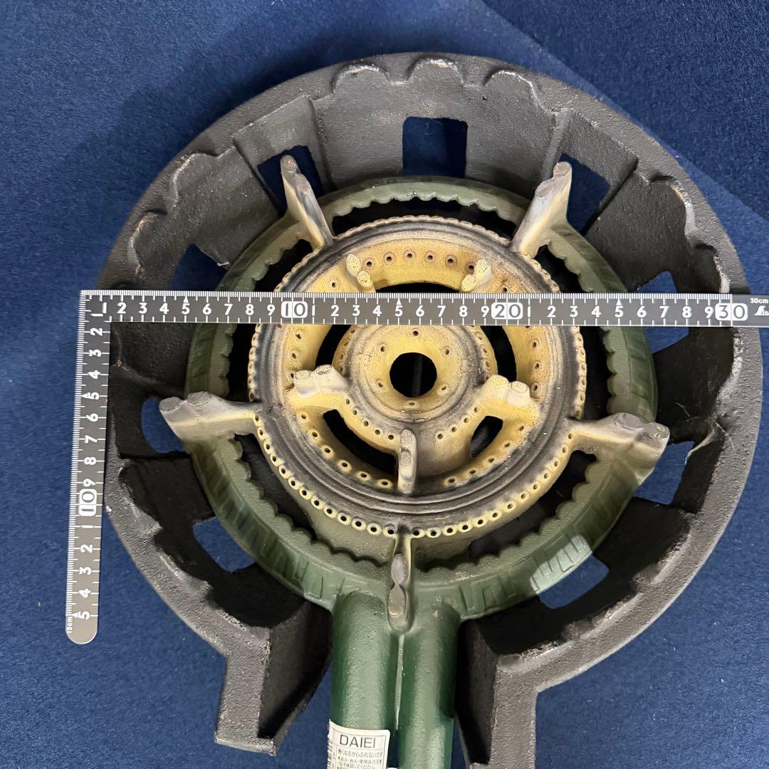 大栄産業 DAIEI 業務用 鋳物 ガスコンロ LPガス DE-22B