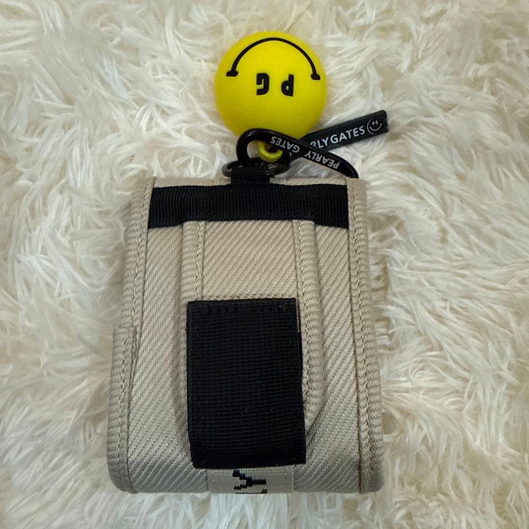 PEARLY GATES 距離計ケース スマイリーチャーム付き