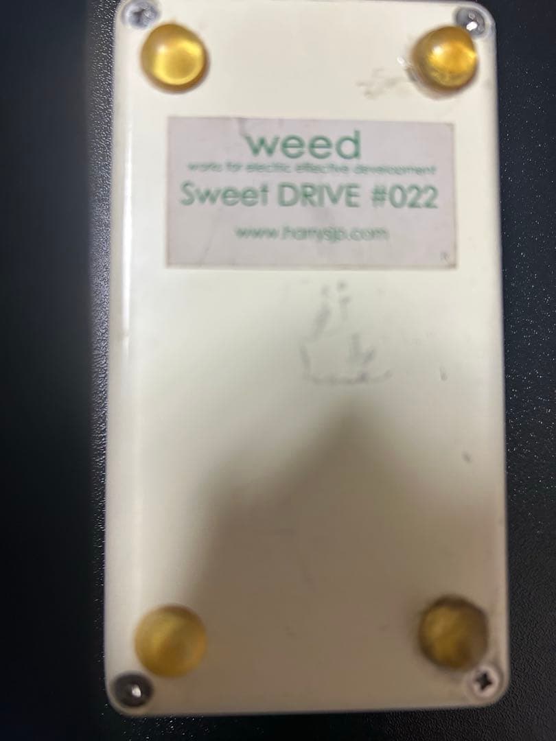 weed Sweet DRIVE 初期ロットギターエフェクター