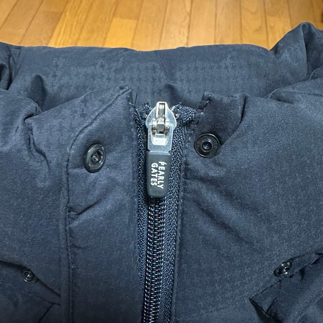 【ほぼ新品同様】パーリーゲイツ　ダウンジャケット　ブラック サイズ1