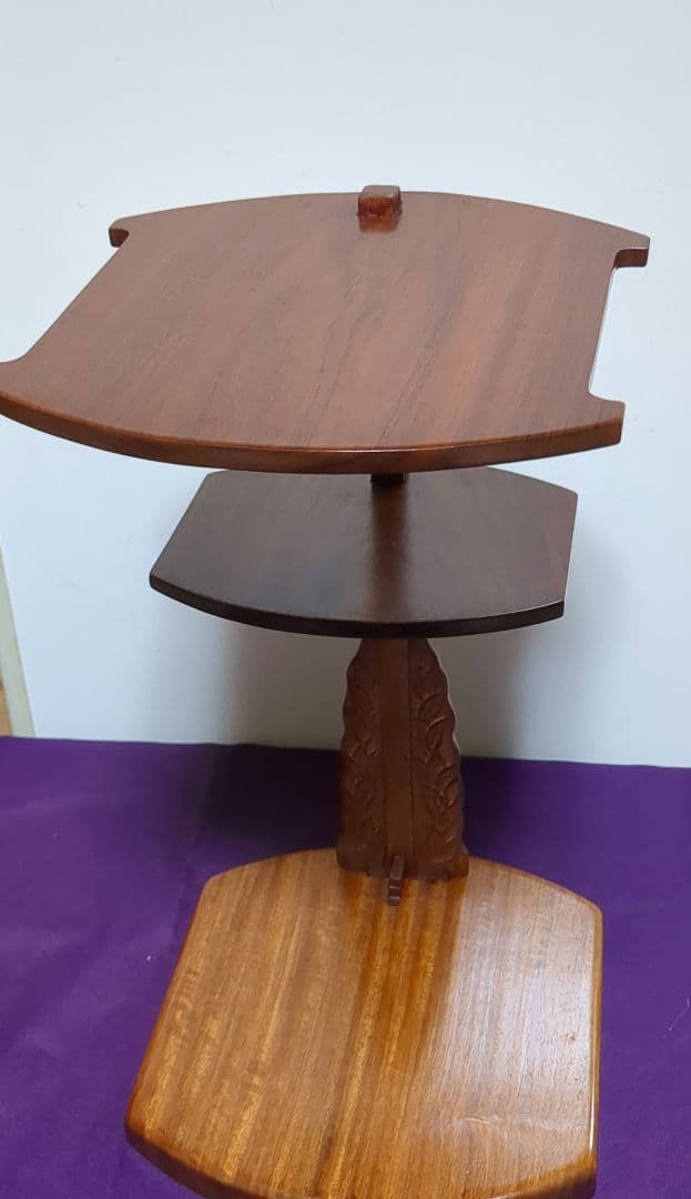 煎茶道具 棚 紅木