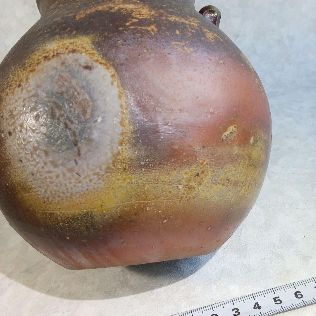 備前焼作家・松笠靖彦【備前　花器】