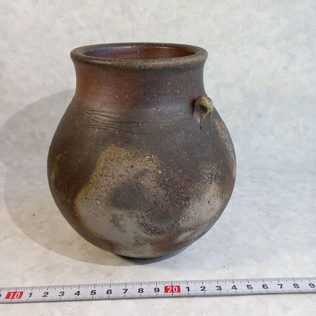 備前焼作家・松笠靖彦【備前　花器】