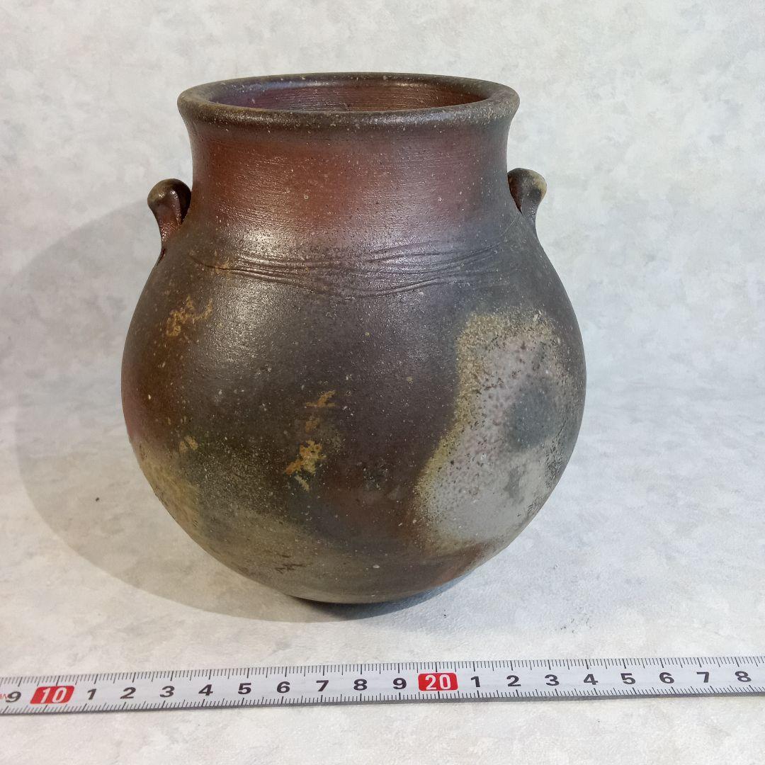 備前焼作家・松笠靖彦【備前　花器】