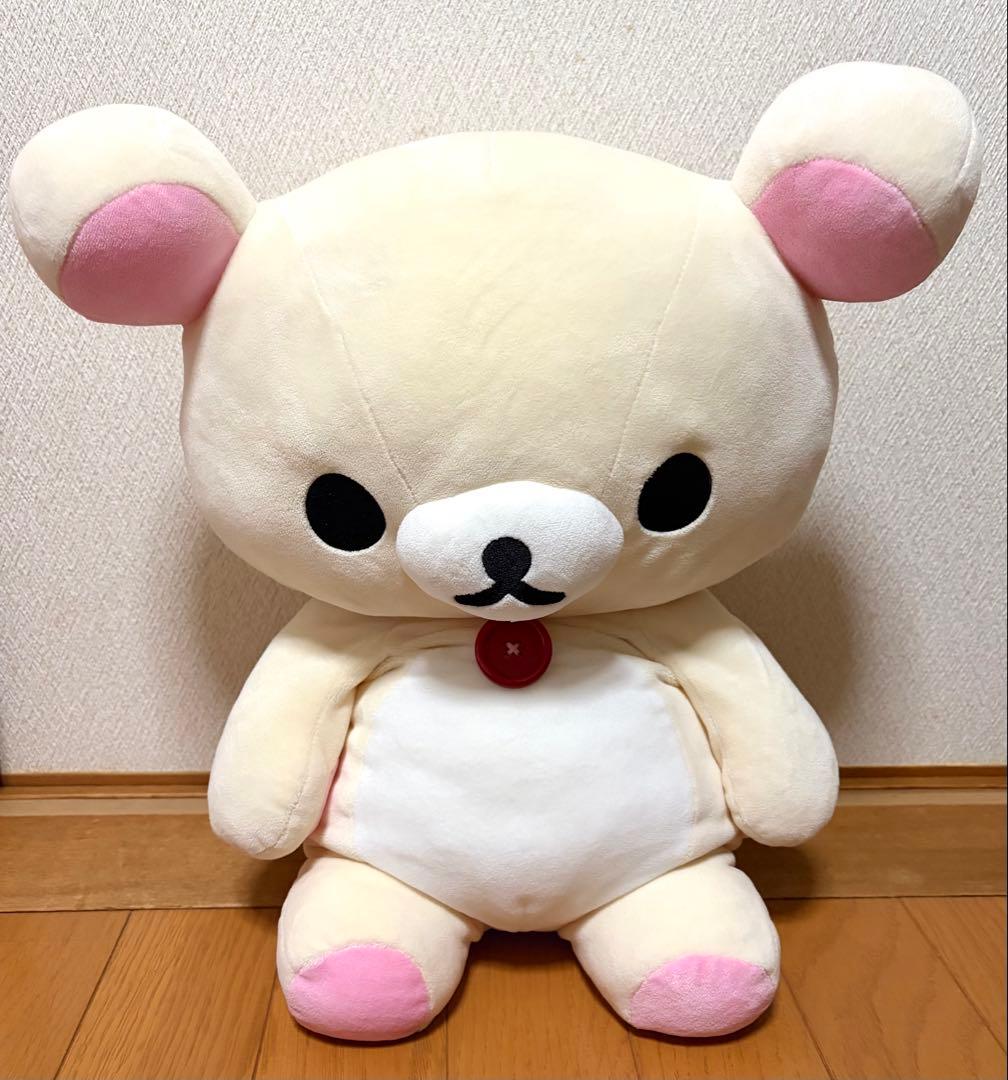 big 大　リラックマ　コリラックマ　くったりぬいぐるみ　平成　希少　L