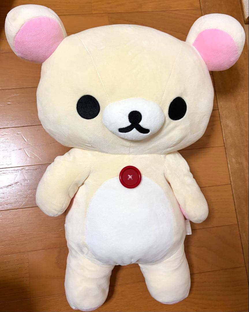 big 大　リラックマ　コリラックマ　くったりぬいぐるみ　平成　希少　L