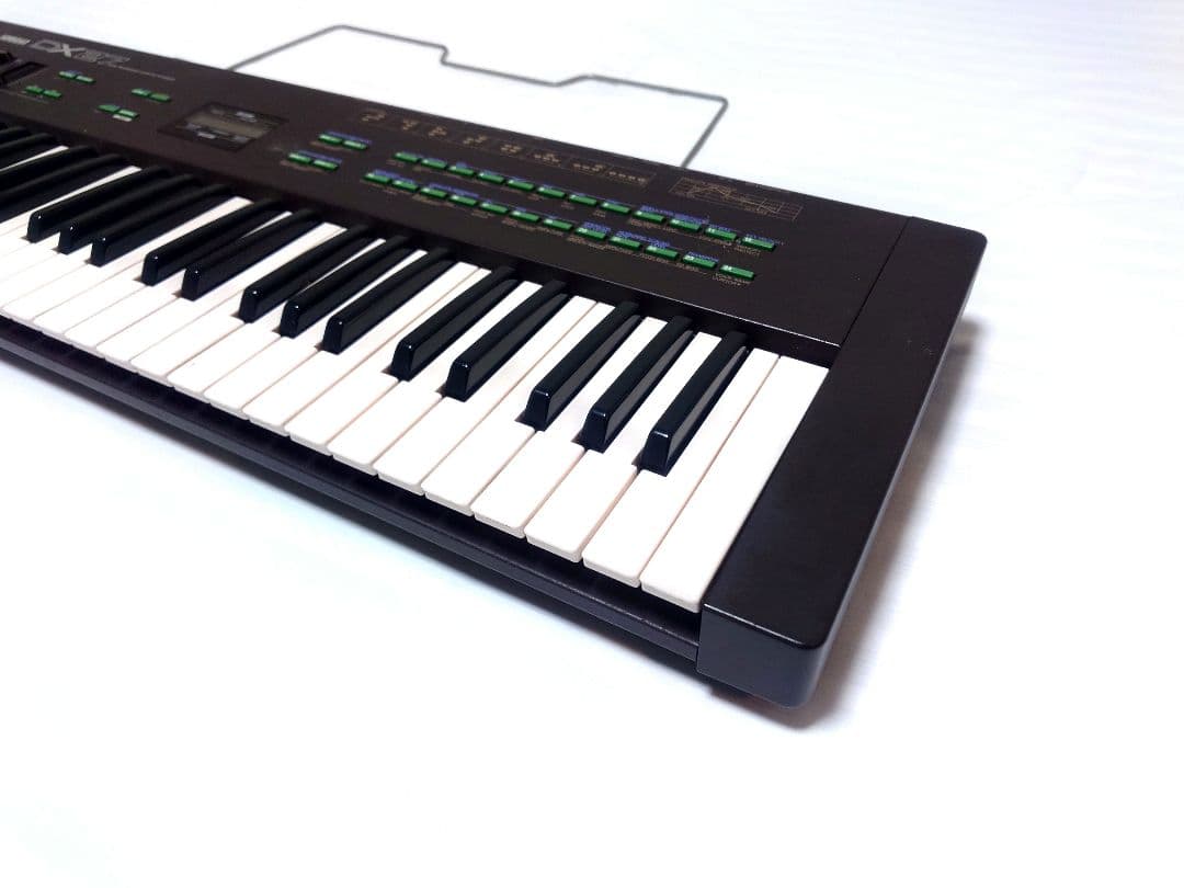 YAMAHA DX27 FM音源 61鍵 ヤマハ シンセ 80年代 出音難あり