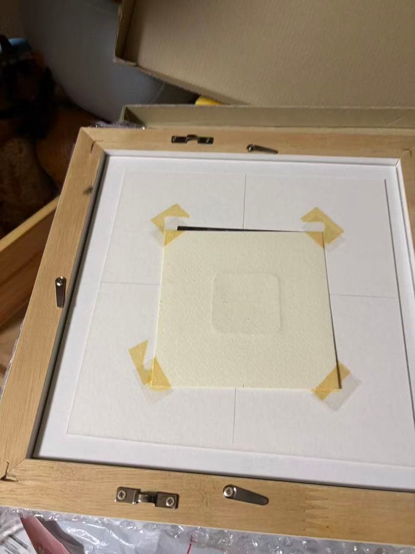 ディズニー　エッチング　絵画　額入り　ミッキー