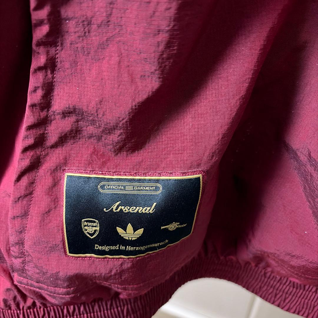 アーセナル テラスアイコン ハーフジップ ジャケット　Sサイズ　正規品　美品