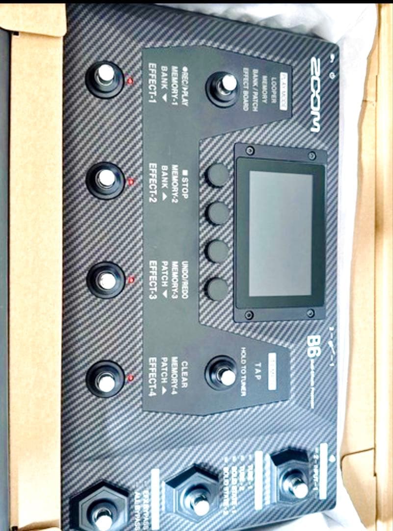 ZOOM B6 マルチエフェクター最終値