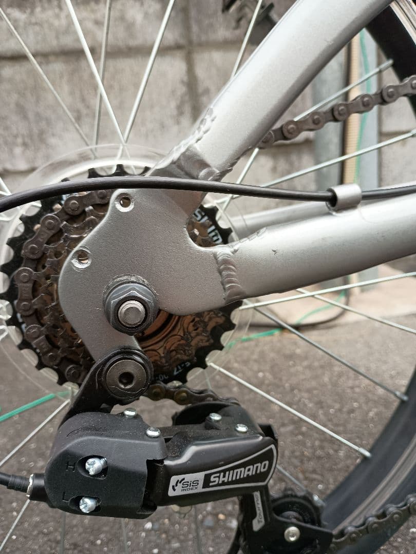 折り畳み自転車tern LINK A7 シルバー2022年 美品 東京引取り希望