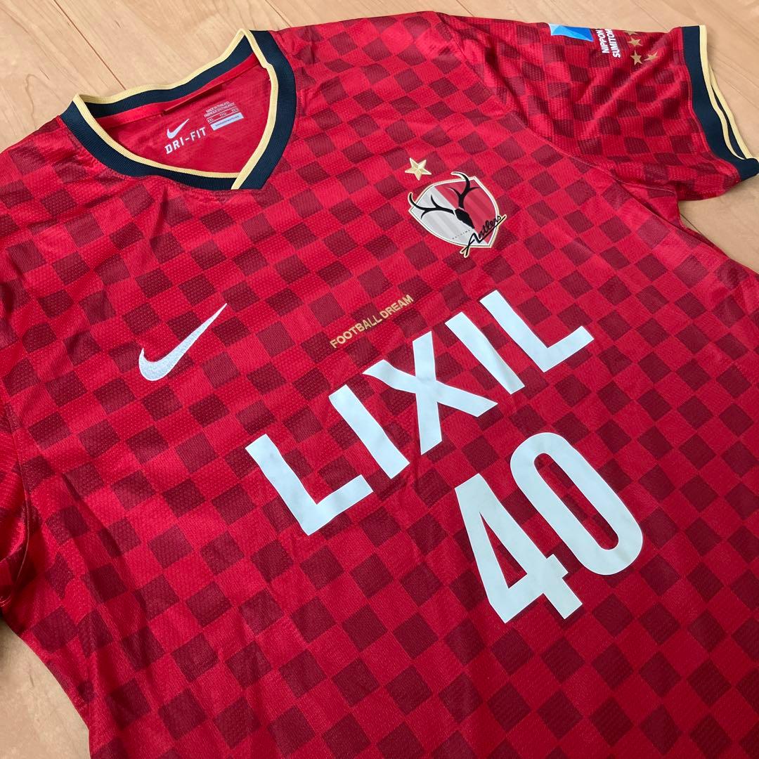 NIKE 鹿島アントラーズ ユニフォーム 2014 40番 小笠原満男選手