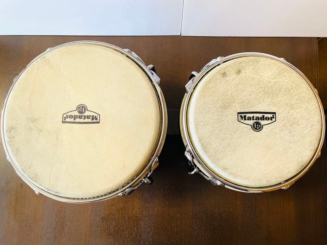M201 Matador Wood Bongos / Dark Brown, …