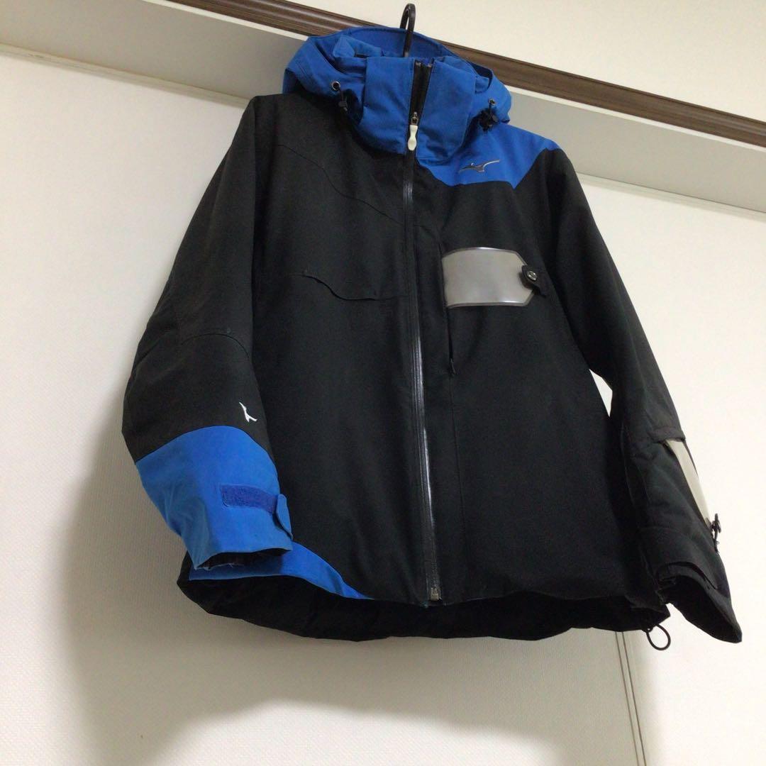 Mizuno スキーウェア ブラック/ブルー　M メンズ