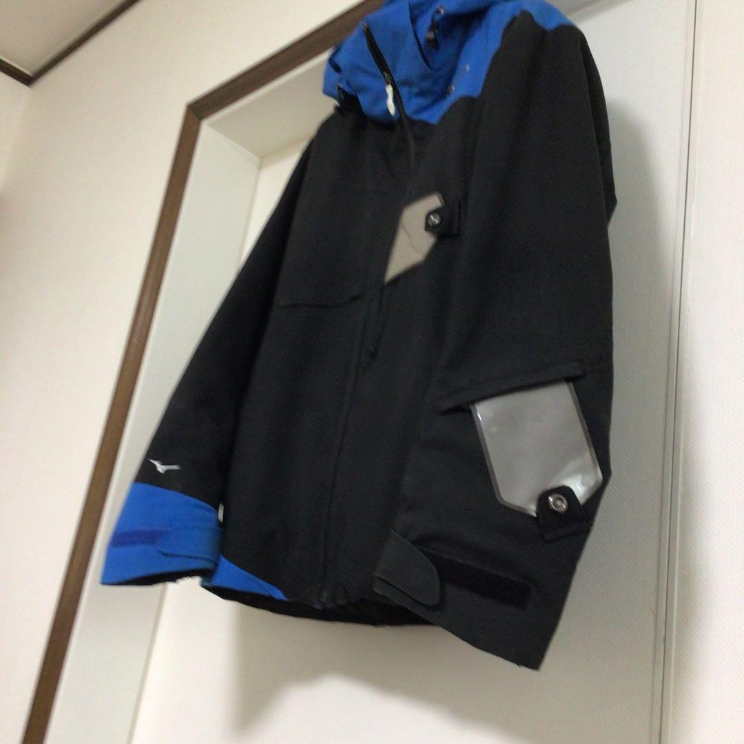 Mizuno スキーウェア ブラック/ブルー　M メンズ