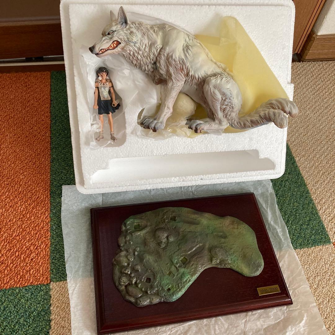 ミ*チ様 未使用限定品もののけ姫　モロ&サン　イメージコレクション　フィギュア