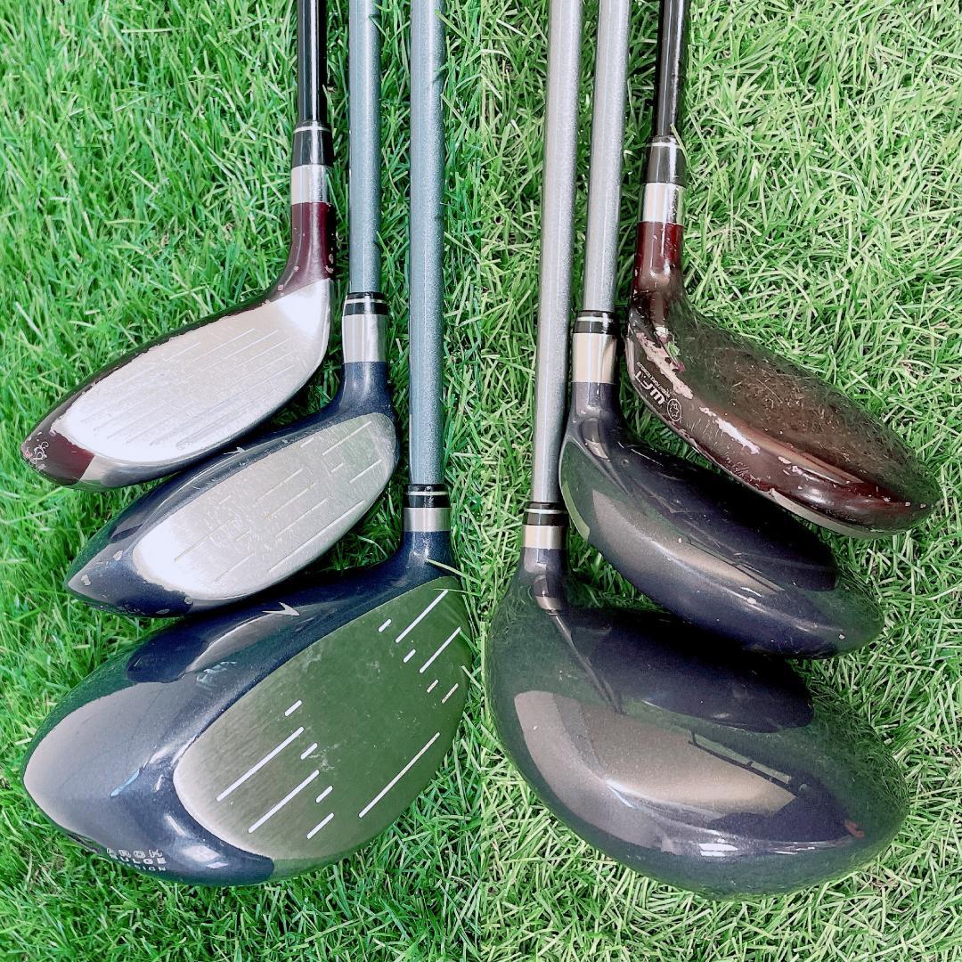 ダンロップ HI-BRID レディース ゴルフクラブ セット 8本 N2227