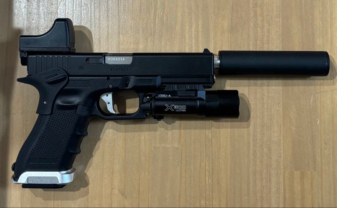 東京マルイ グロック17 gen4 カスタム ガスブロ