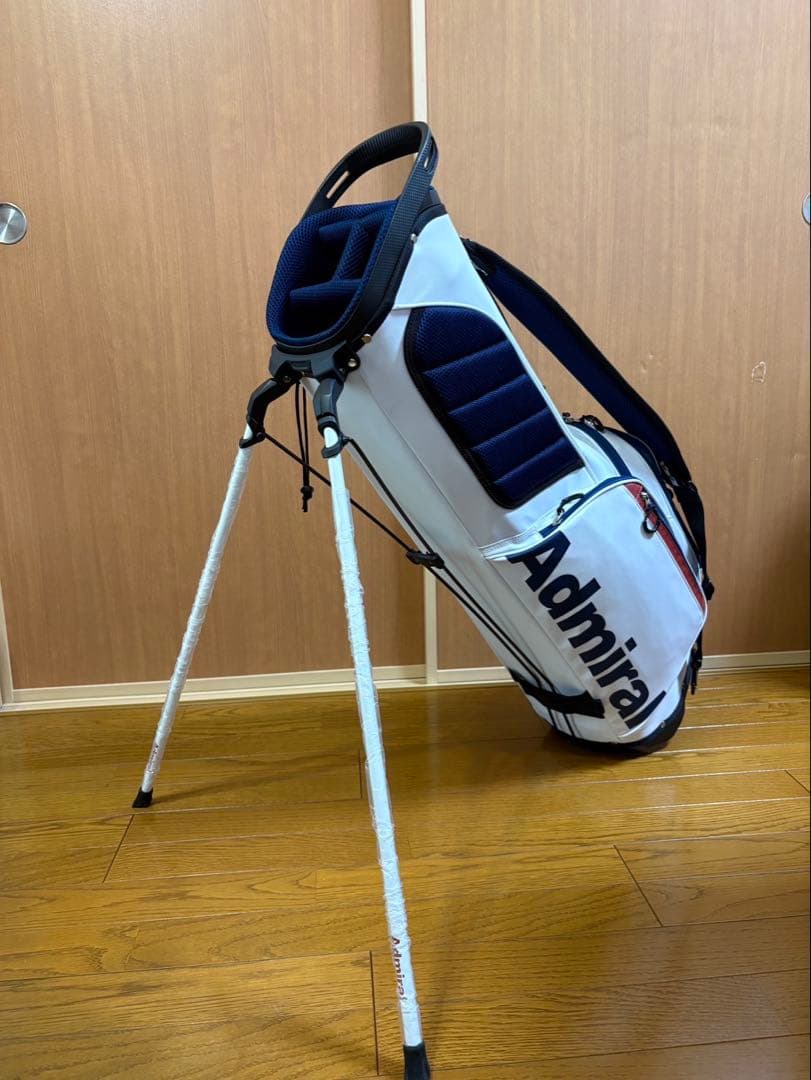し*げ様 【新品未使用】Admiral キャディバッグ スタンドゴルフバッグ