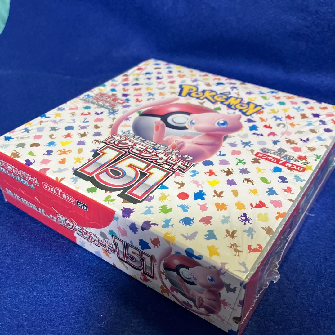 【絶版・高騰】ポケモンカード　151 シュリンク付BOX