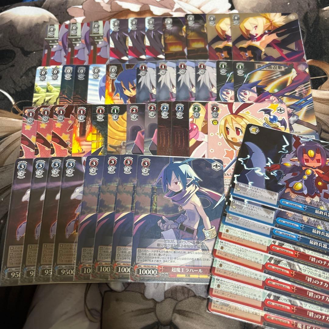 ヴァイス　魔界戦記ディスガイア　デッキ　パーツ付き