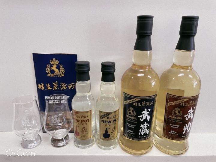 激レア ウイスキー 東亜酒造 羽生蒸留所 4本セット武蔵 武州 ゴールデンホース