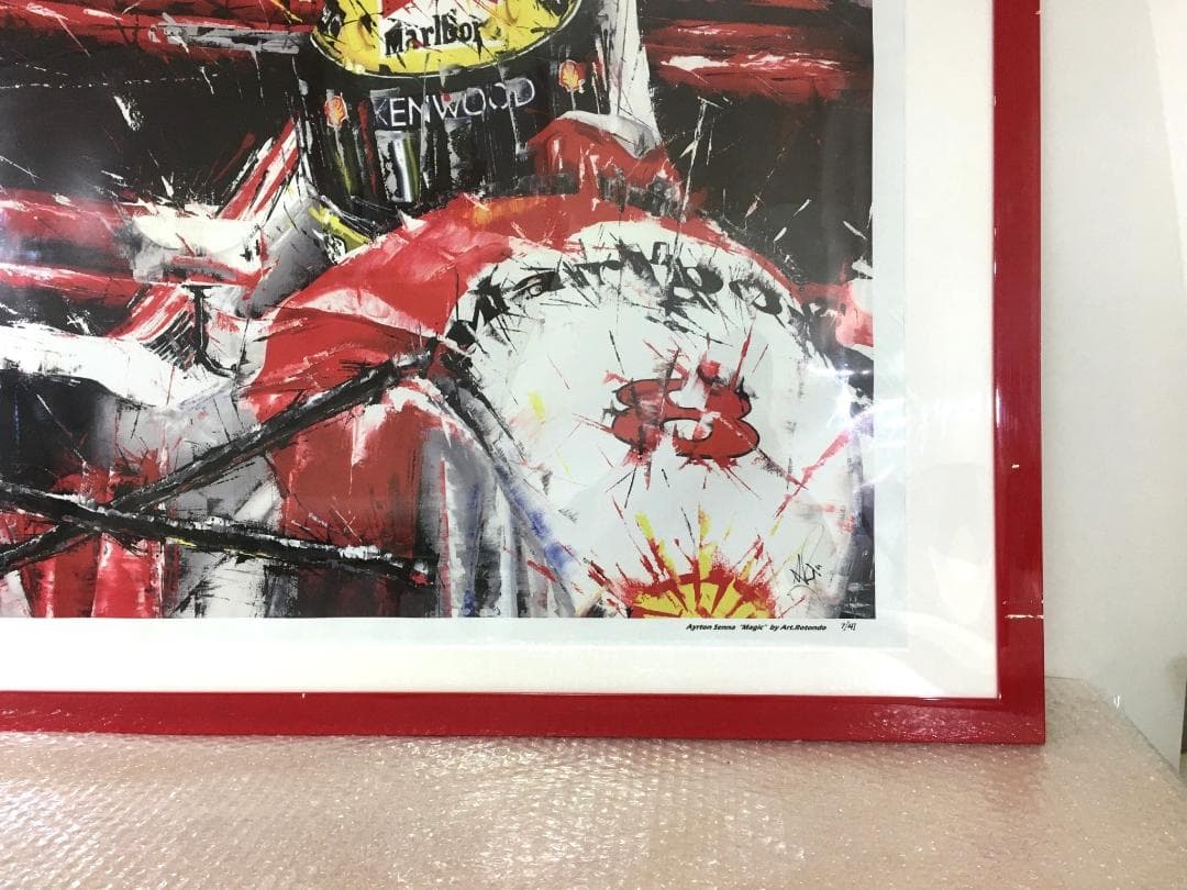 ○激レア アイルトン・セナ ポスター 限定41枚 1993 Grand-prix