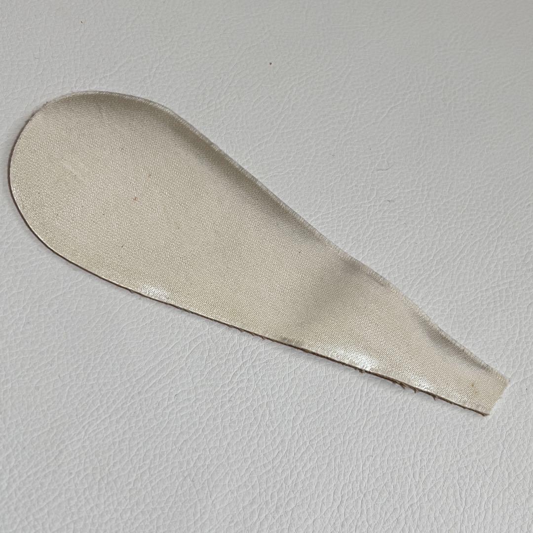 スーパダンスシューズ　ワイド3 ヒール7cm 訳あり　未使用　ホワイトサテン