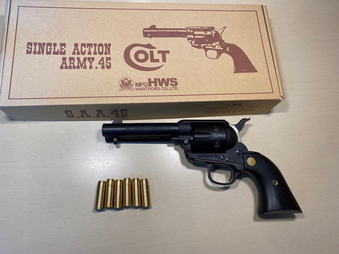 【即購入可能】COLT SAA .45 シビリアン ラバーモデル