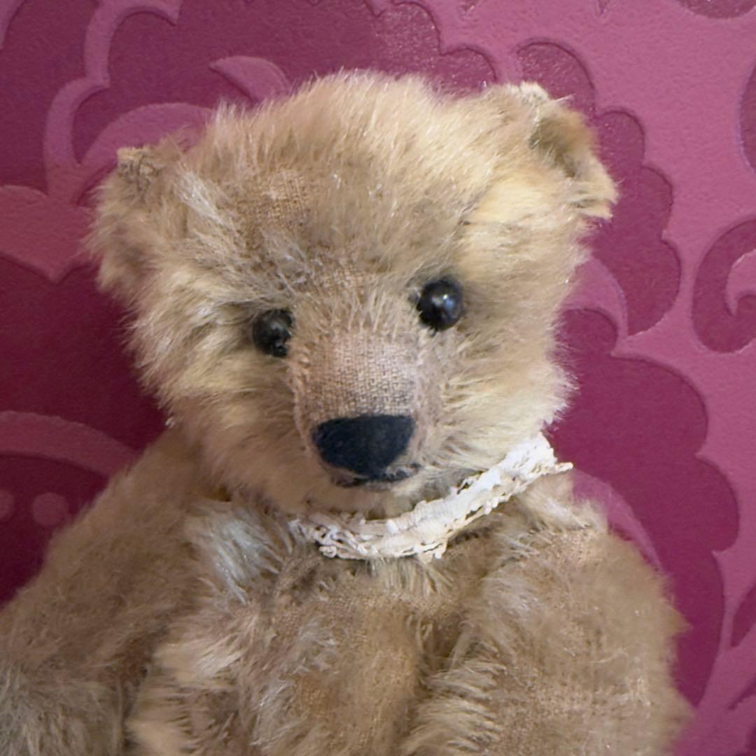 Xmasに　シュタイフ アンティークテディベア　シナモン　22cm Steiff