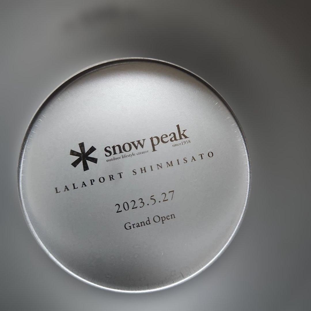 値下げ/スノーピークシエラカップ×2個/ららぽーと新三郷グランドオープン記念品