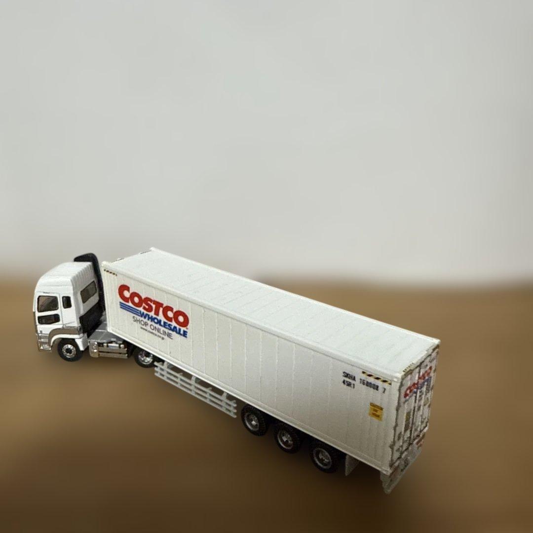 COSTCO トレーラー模型 ホワイト