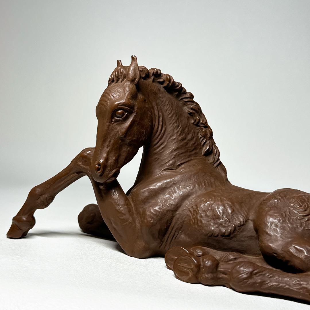 【希少】Meissen マイセン ベトガー炻器 馬 フィギュリン 置物 ベドガー