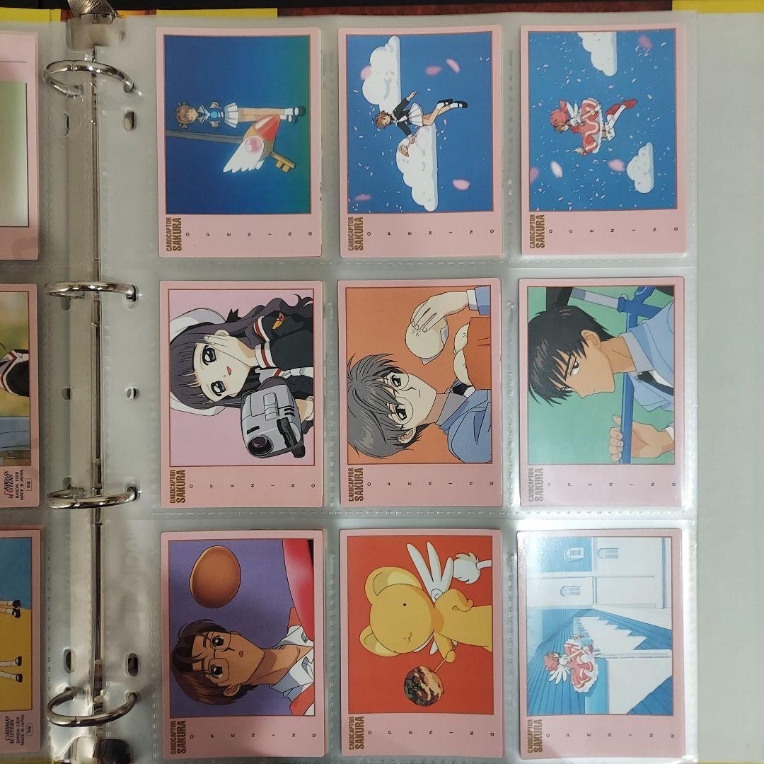 セミコンプカードキャプターさくら1バインダー付139種類+特典カードカードダス