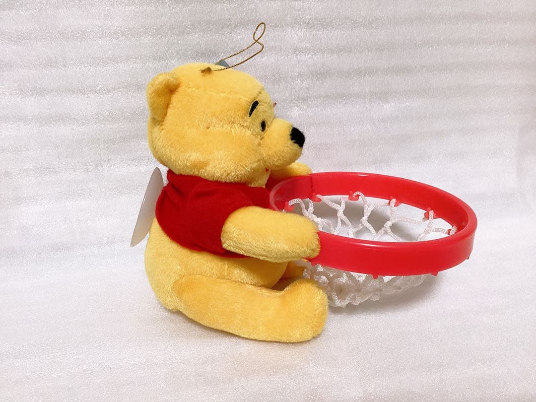 ❤︎Disney❤︎くまのプーさん&ピグレット ミニバスケットゴールぬいぐるみセット