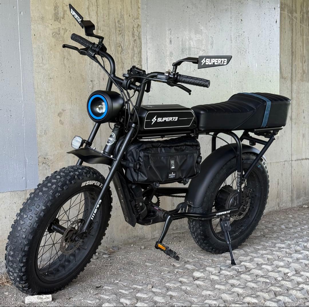 【希少レア】super73純正品・初期ロットUS仕様super73バッテリー2個