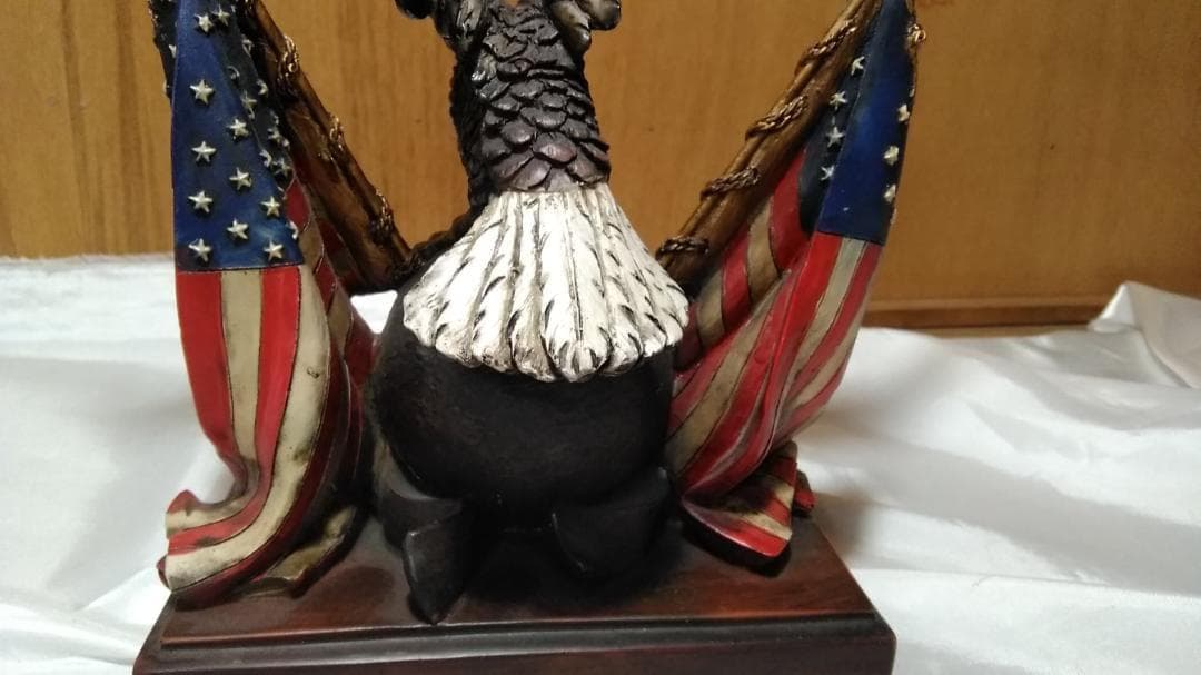 レア　入手困難　置物　USA 　ハゲワシ　A49