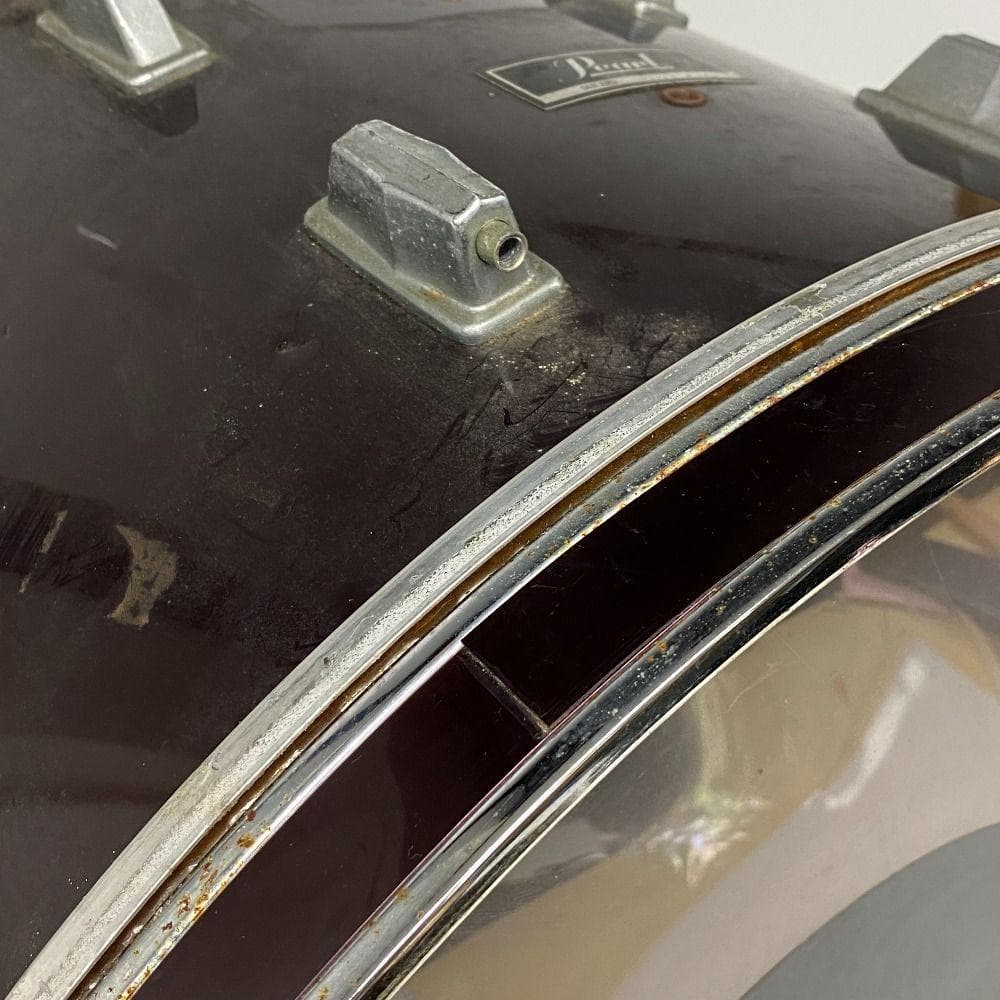 パール バスドラム キック 楽器 ライブ ドラマー 直径約58cm