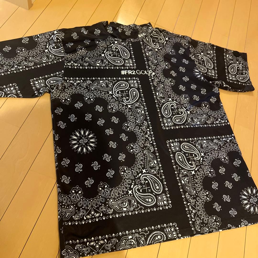 fr2ゴルフ Babbits Country Club バンダナ柄シャツ