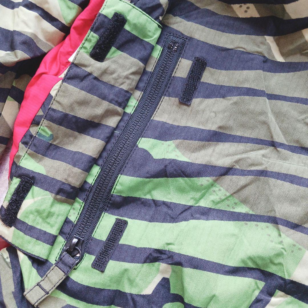 Gush スノーボード用ジャケット 赤緑